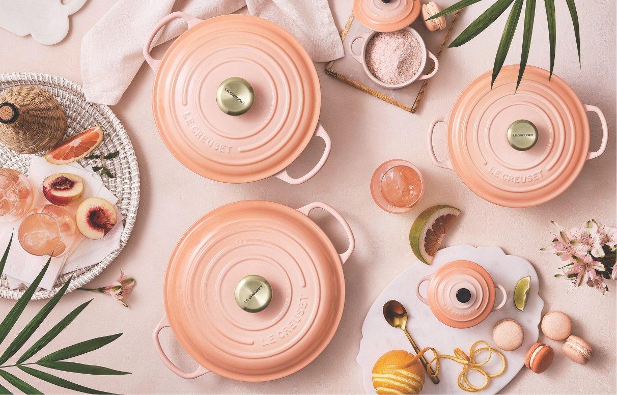 Le Creuset Peche Collection
